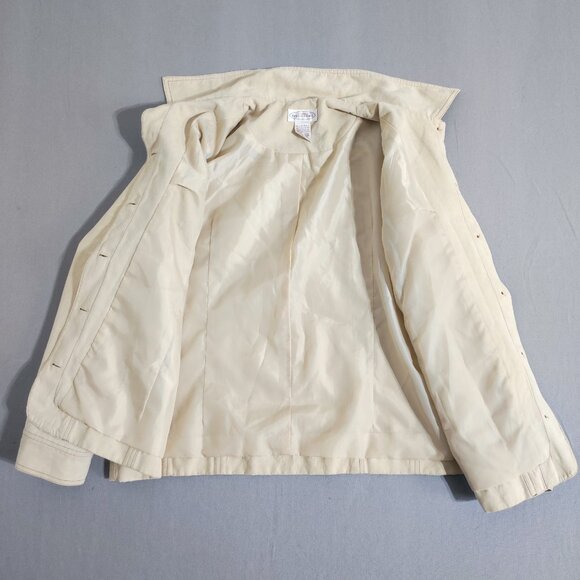 Northern Reflection jacket women's sz XL cream colour interchange embroidered - Picture 6 of 11